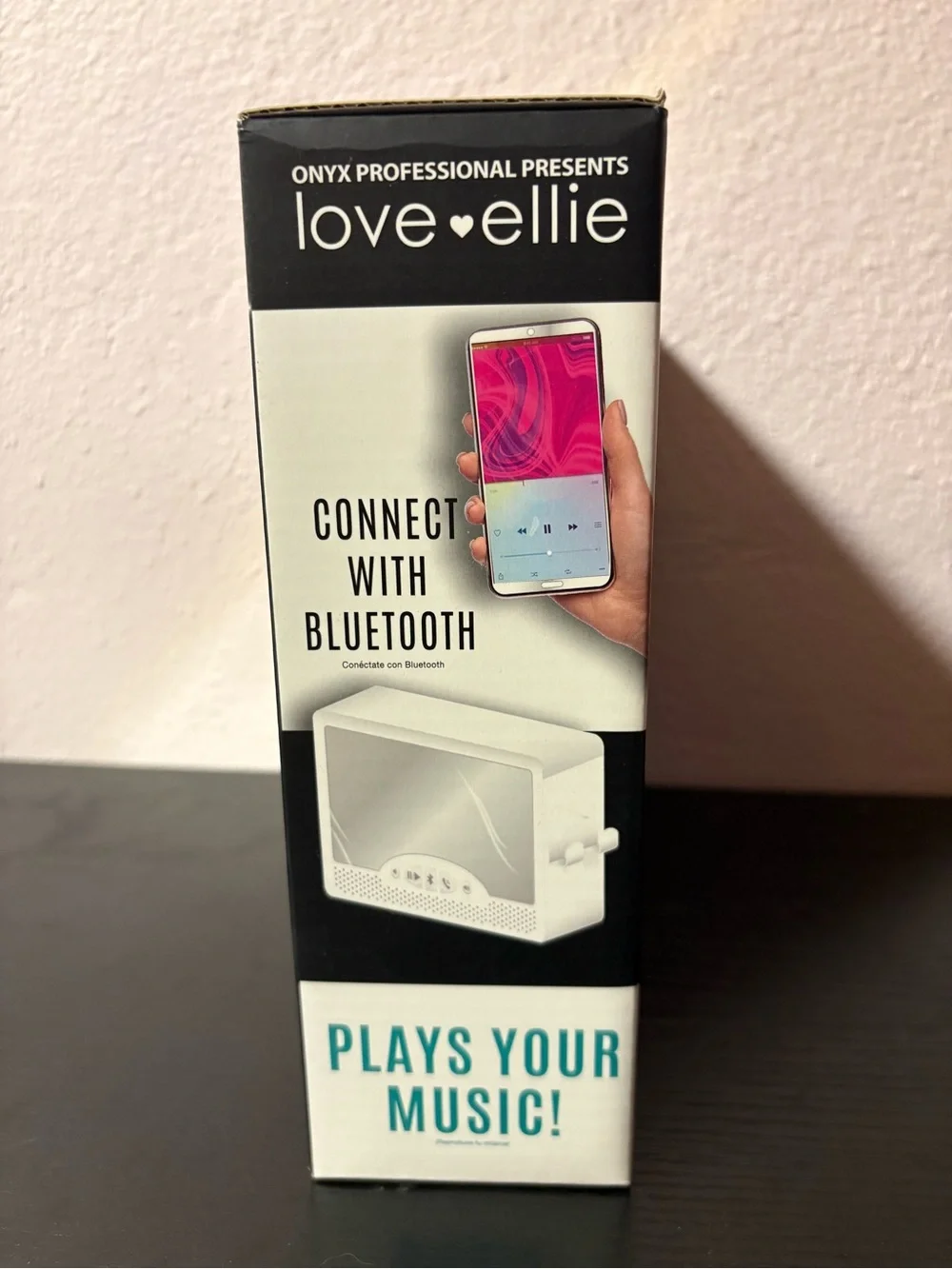 Love Ellie Brigitte Bluetooth Shower Mirror Fog Free with Speaker